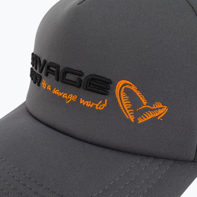 Savage Gear Classic Trucker Fishing Cap One Size grey 73708 5