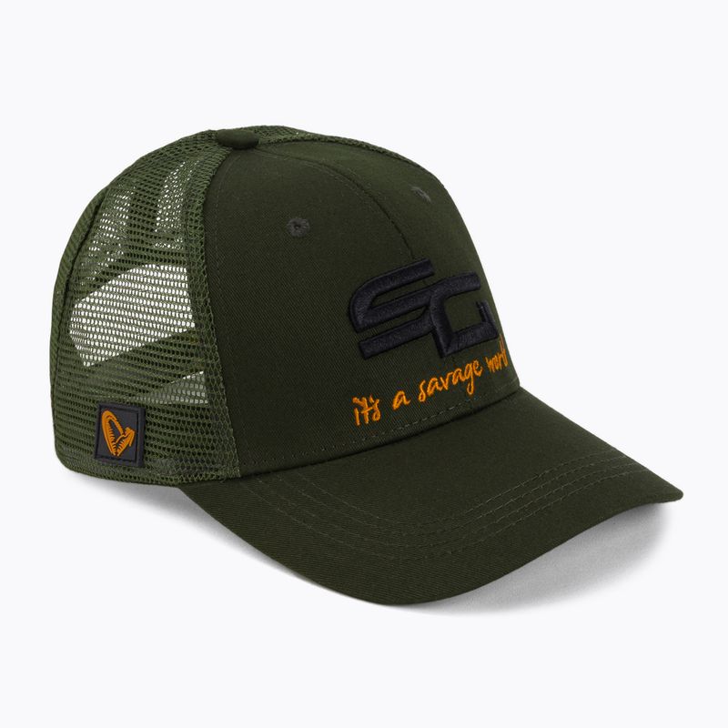 Savage Gear brown fishing cap SG4 73711