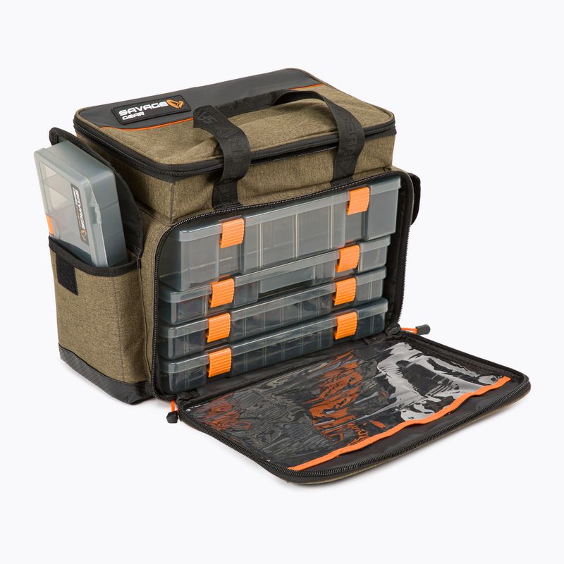 Savage Gear Specialist Lure Bag 6 Boxes brown 74236 10