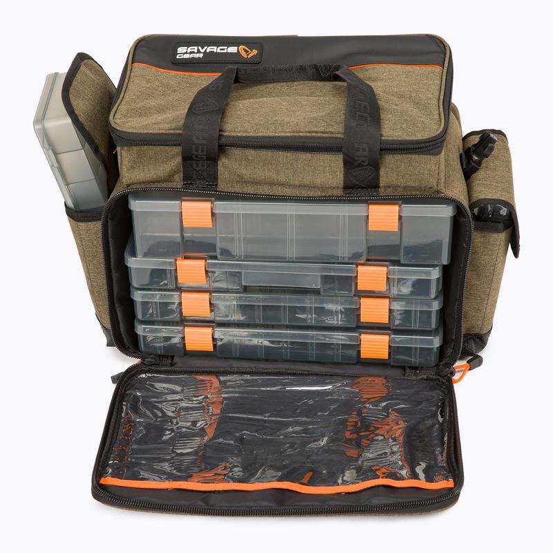 Savage Gear Specialist Lure Bag 6 Boxes brown 74236 12