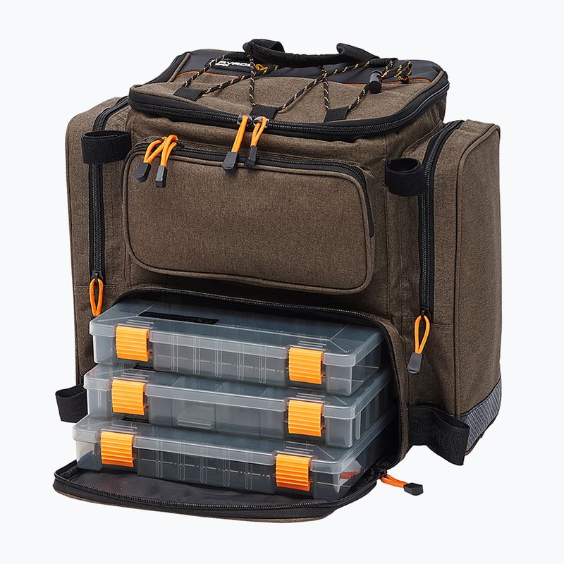 Savage Gear Specialist Rucksack 3 Boxes brown 74239 7