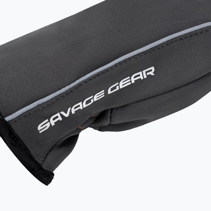 Savage Gear Softshell Fishing Glove grey 76460 4