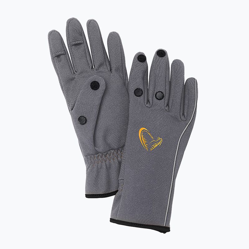 Savage Gear Softshell Fishing Glove grey 76460 7