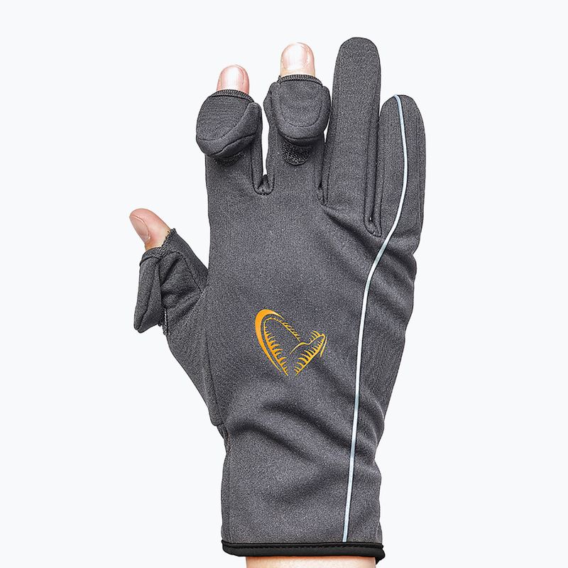 Savage Gear Softshell Fishing Glove grey 76460 8