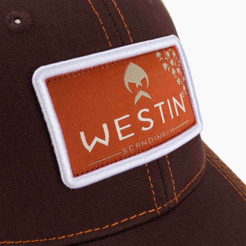 Westin Hillbilly Trucker adjustable baseball cap brown A27 5