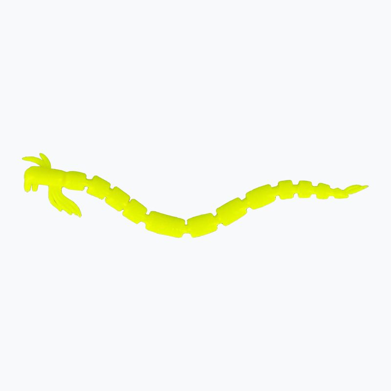 Westin BloodTeez Worm rubber bait 10 pcs fluorescent yellow P001-599-002