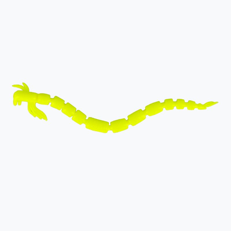 Westin BloodTeez Worm Teez rubber bait 8 pcs fluorescent yellow P001-599-006