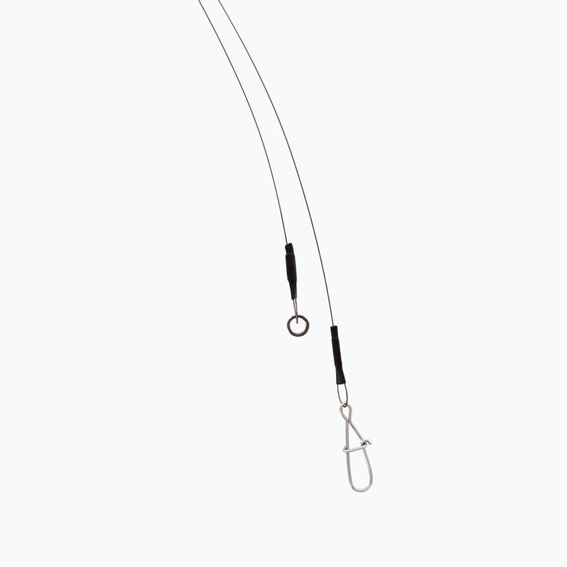 Westin Add-It Leader 2pc spinning leader with safety pin black T55-077-100