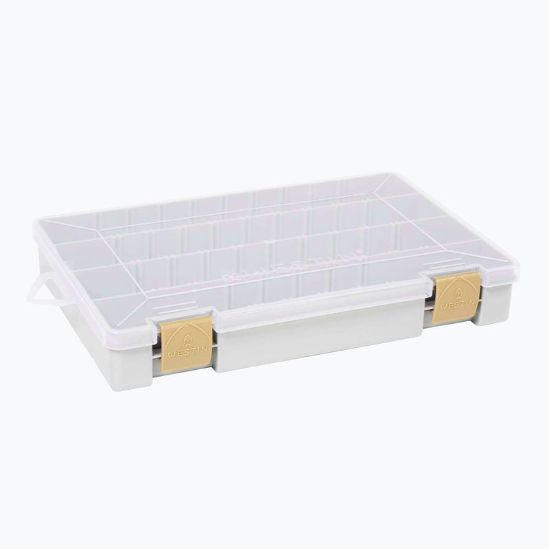 Westin W3 Tackle Box 27.5 x 18.5 x 4.5 cm grey/clear