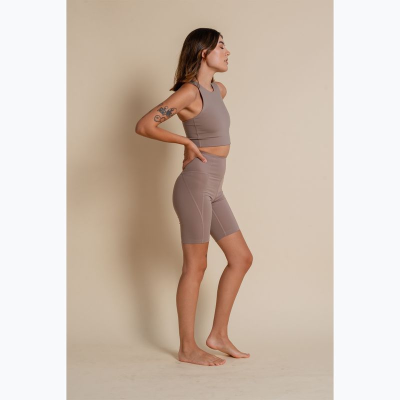 Women's training shorts Girlfriend Collective Compressive limestone 6