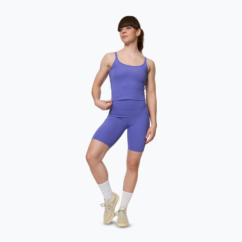 Women's training shorts Girlfriend Collective Compressive wild iris 2