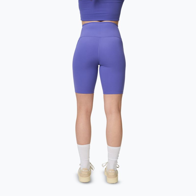 Women's training shorts Girlfriend Collective Compressive wild iris 3