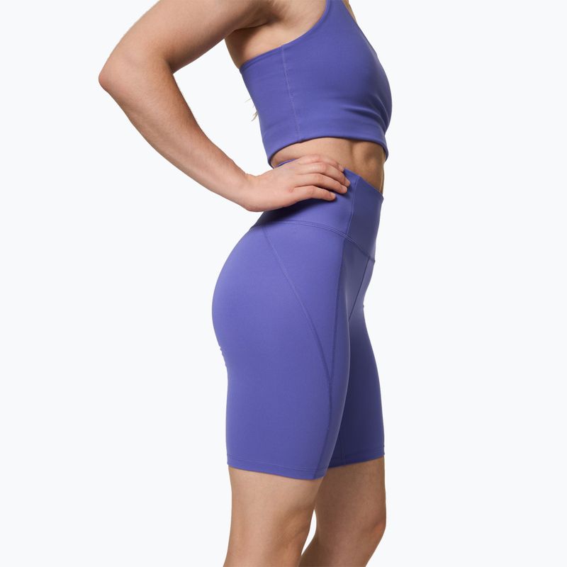 Women's training shorts Girlfriend Collective Compressive wild iris 6