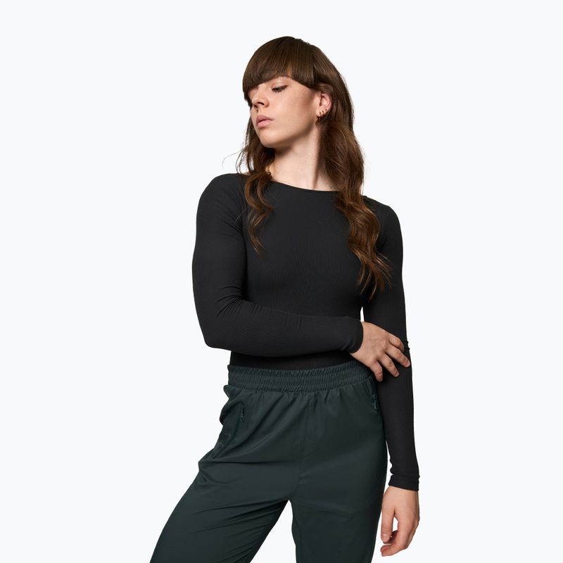 Women's training body Girlfriend Collective Ava Scoop Back black