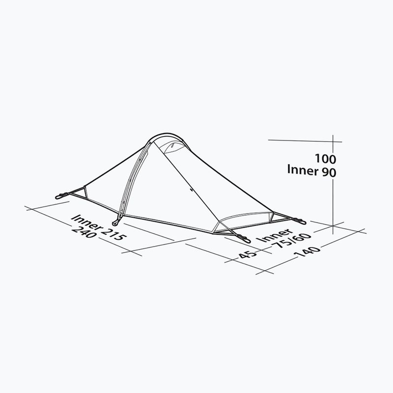 Robens Starlight 1 hiking tent green 130258 2