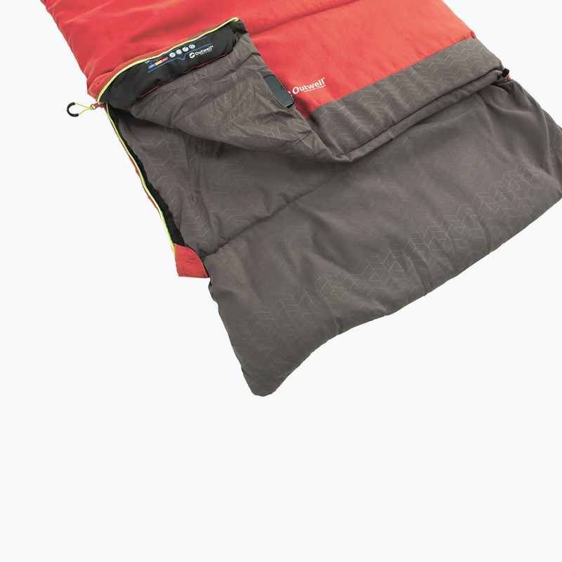 Outwell Celebration Lux sleeping bag red 230361 4
