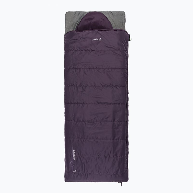 Outwell Contour sleeping bag purple 230364