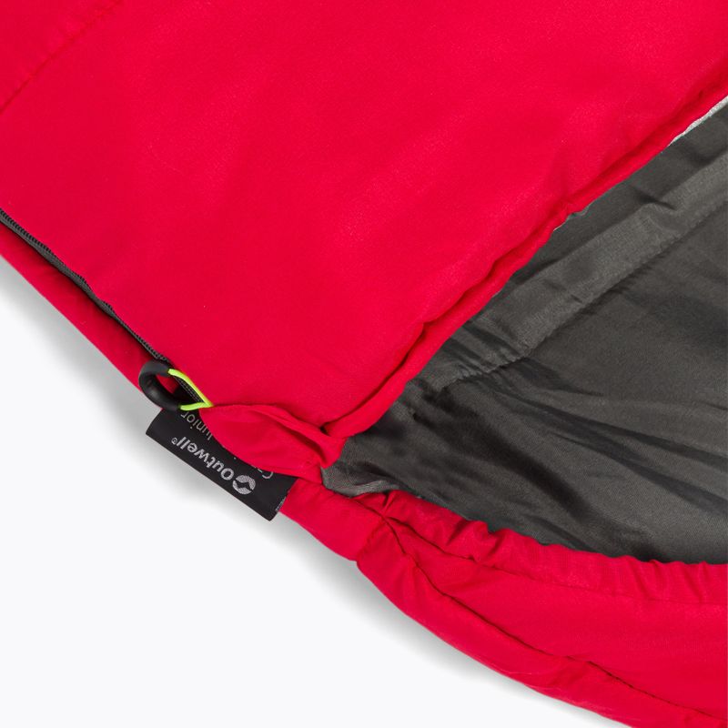 Outwell Campion Junior children's sleeping bag red 230375 4