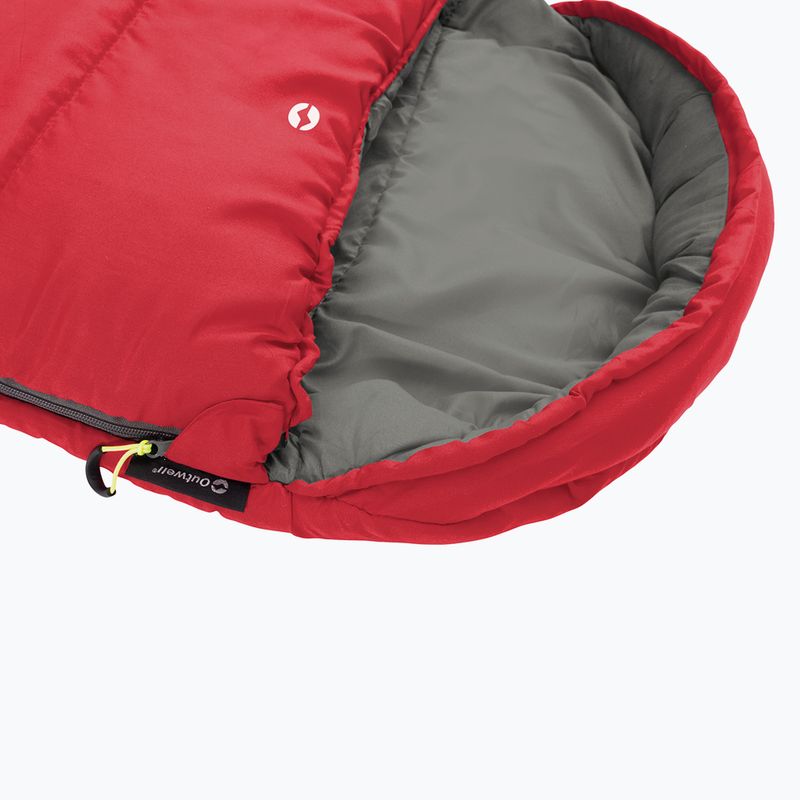 Outwell Campion Junior children's sleeping bag red 230375 10