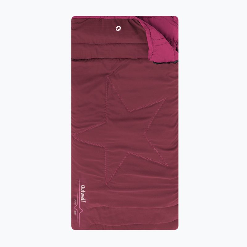 Outwell Champ Kids sleeping bag deep red 2