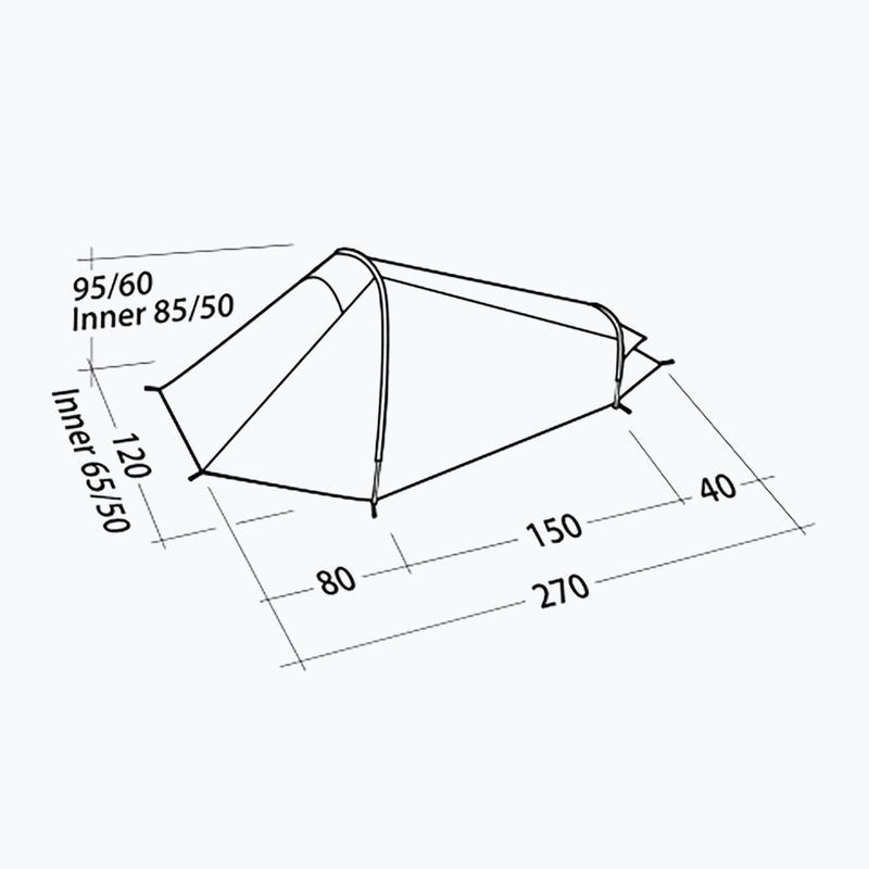 Robens Arrow Head 1-person tent blue 130342 3