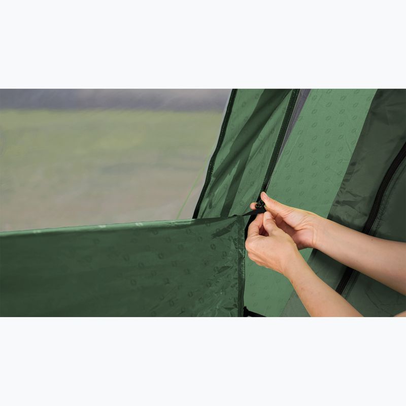 Outwell 5-person camping tent Ashwood 5 green 12