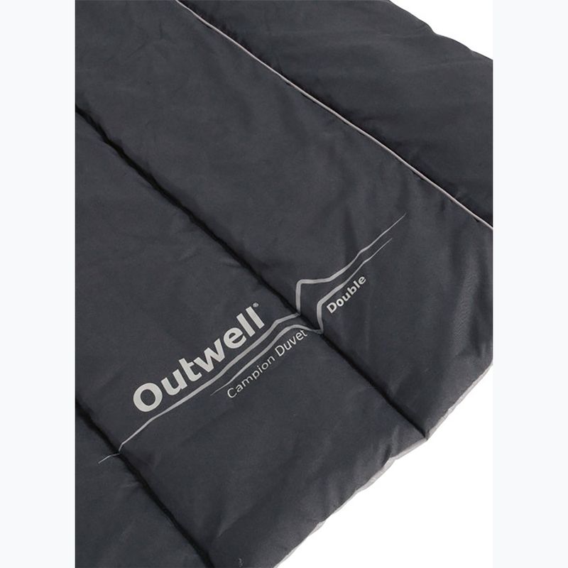 Outwell Campion Duvet Double black travel quilt 5