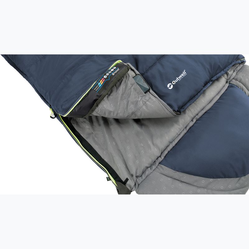 Outwell Contour Lux deep blue sleeping bag 3