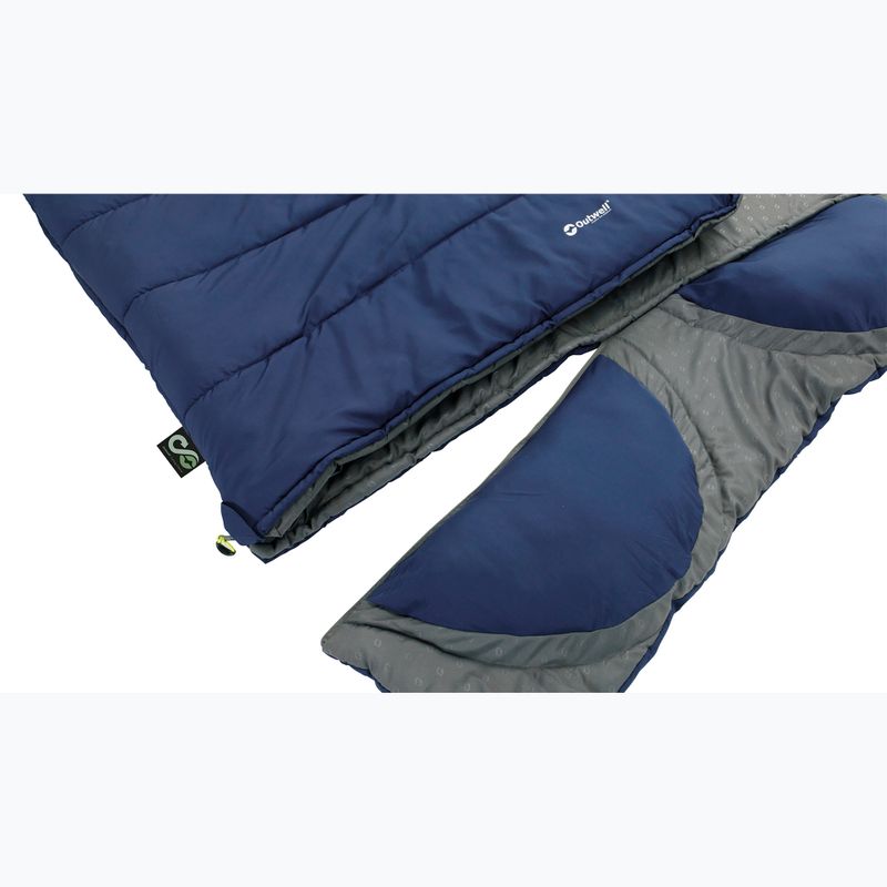 Outwell Contour Lux Double blue sleeping bag 3