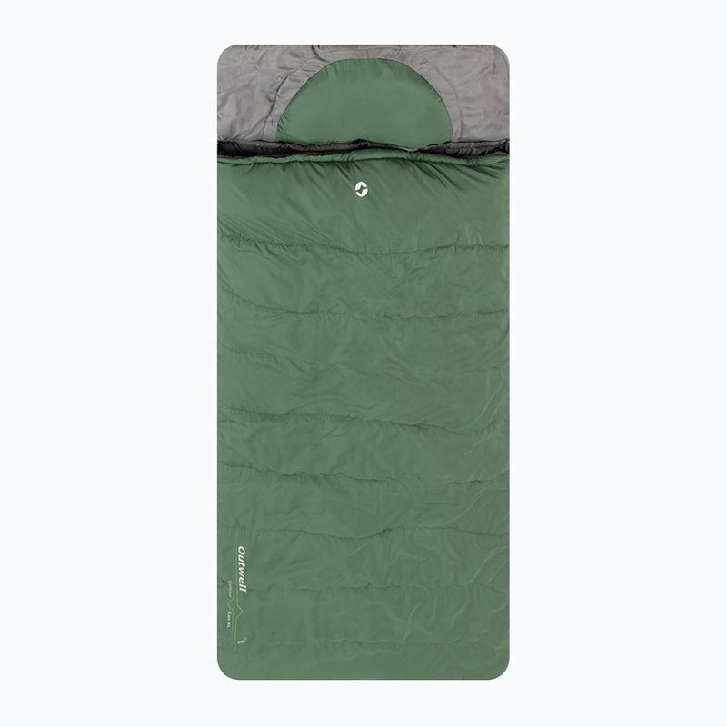 Outwell Contour Lux XL sleeping bag green