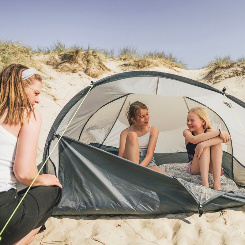Beach tent Outwell Eastbourne Beach Shelter light grey 10