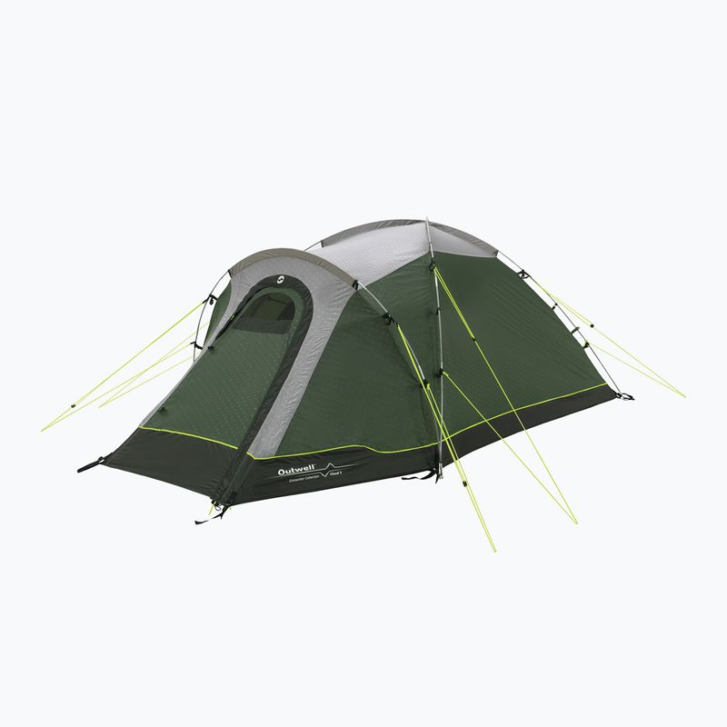 2-person camping tent Outwell Cloud 2 green/gray 2