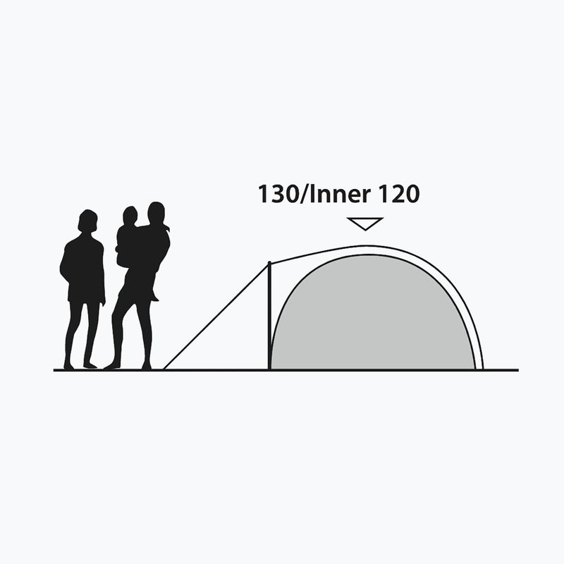 Camping tent 3-osobowy Outwell Cloud 3 green/grey 9