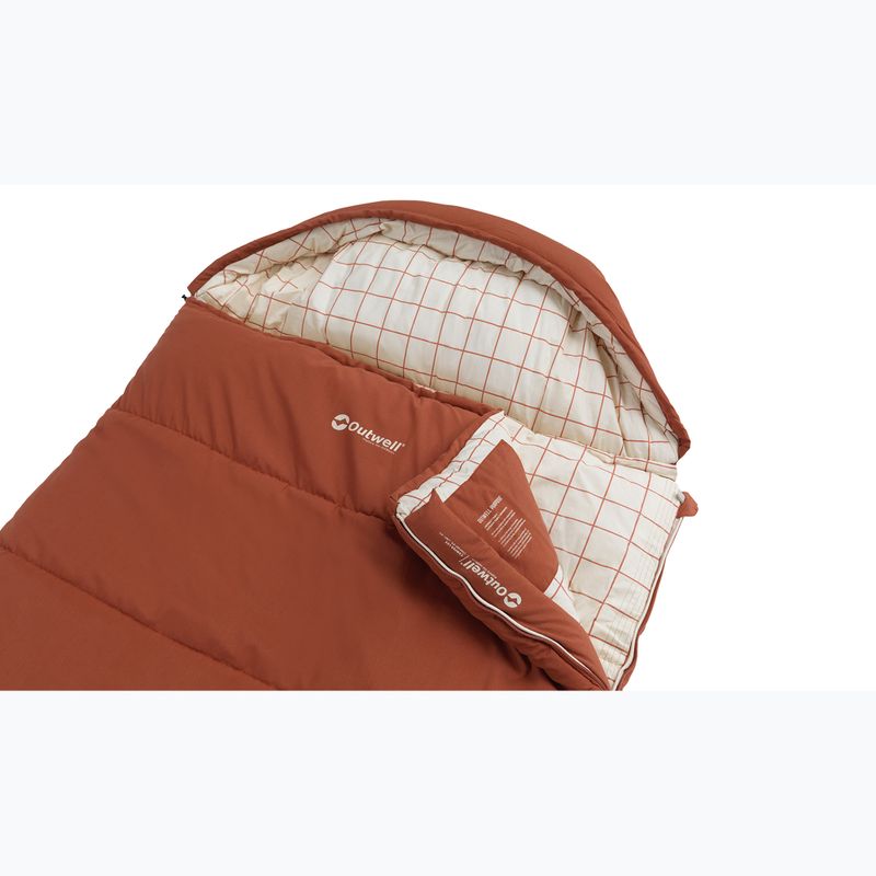 Sleeping bag Outwell Campion Lux red 5