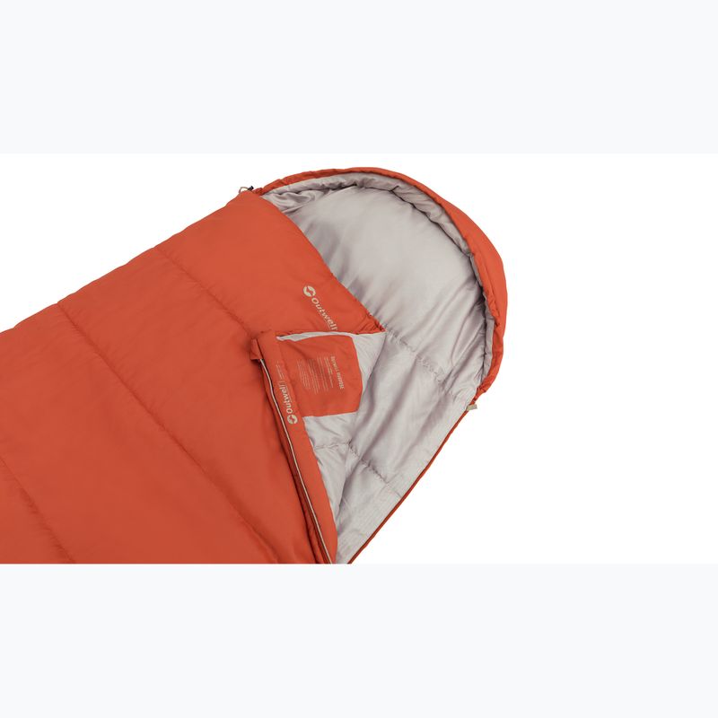 Sleeping bag Outwell Campion Lux orange 5