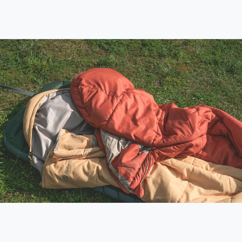 Sleeping bag Outwell Campion Lux orange 7