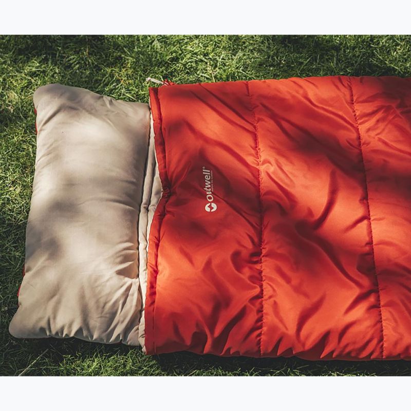 Sleeping bag Outwell Campion Lux red 8