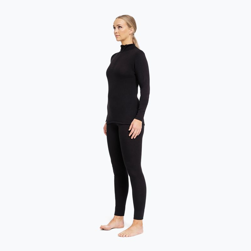 Women's thermal sweatshirt Dovre Wool Zip black 4