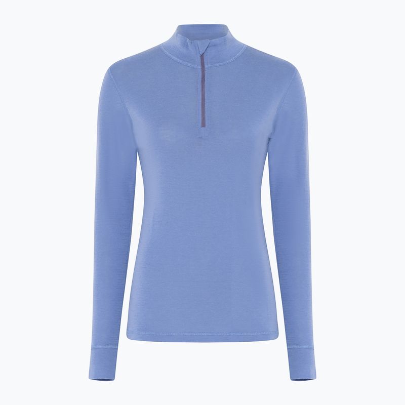 Women's thermal sweatshirt Dovre Wool Zip blue 5