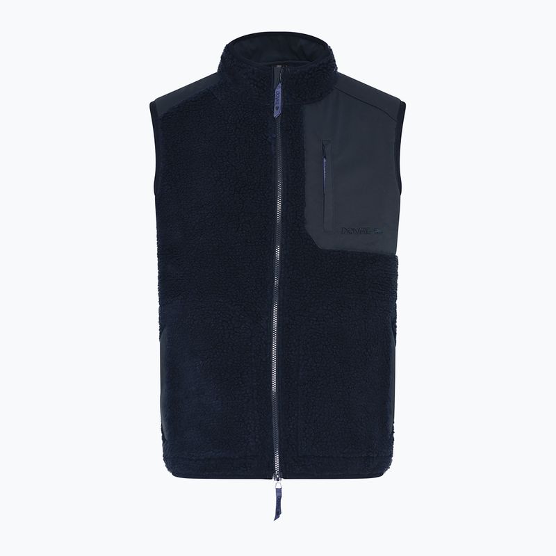 Men's gilet Dovre Teddy Fleece navy 4