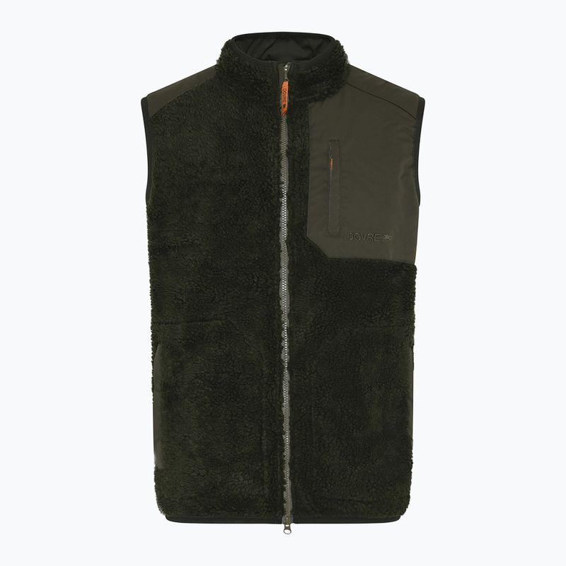 Men's gilet Dovre Teddy Fleece green 5