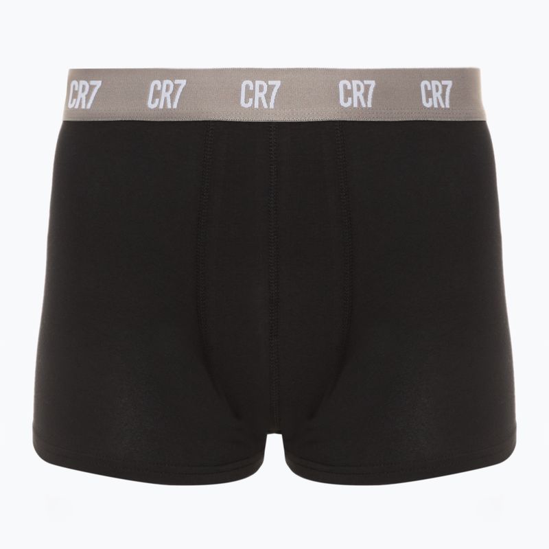 Men's trunks CR7 Basic Trunk 3 pairs black/ green/ light green 4