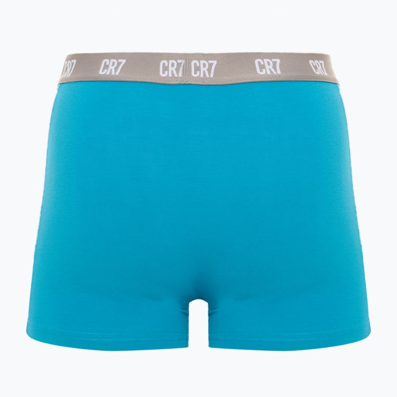 Men's trunks CR7 Basic Trunk 3 pairs black/ green/ light green 5