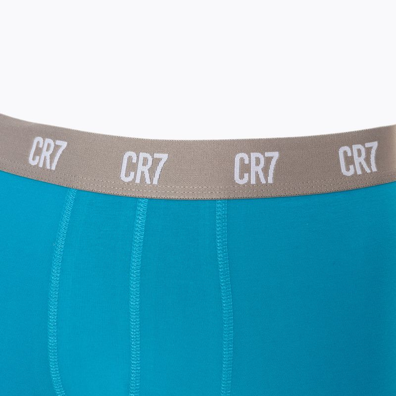 Men's trunks CR7 Basic Trunk 3 pairs black/ green/ light green 6