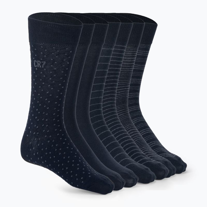 Men's CR7 Socks 7 pairs navy