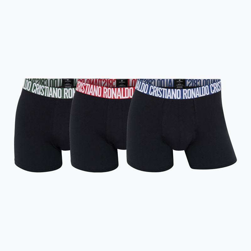 Men's boxers CR7 Basic Trunk 3 pack black