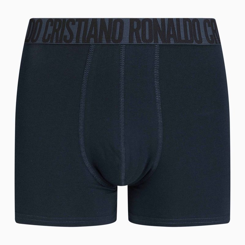 Men's CR7 Basic Trunk boxer shorts 3 pairs blue/navy 8