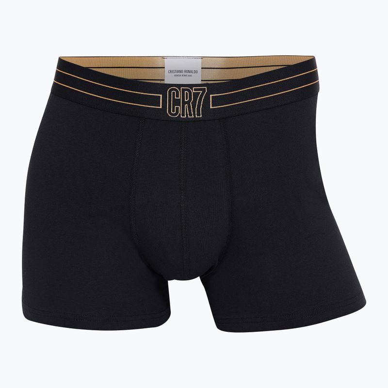 Men's CR7 Basic Trunk boxer shorts 5 pairs black/gold 6