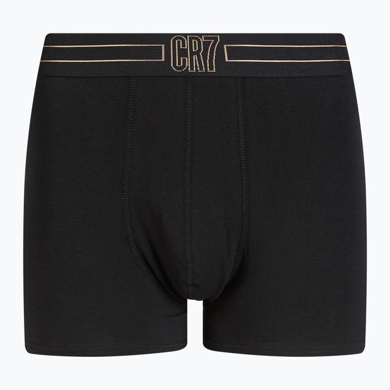 Men's CR7 Basic Trunk boxer shorts 5 pairs black/gold 2