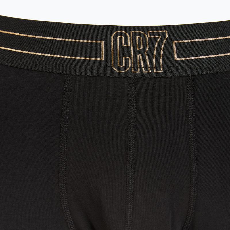 Men's CR7 Basic Trunk boxer shorts 5 pairs black/gold 4